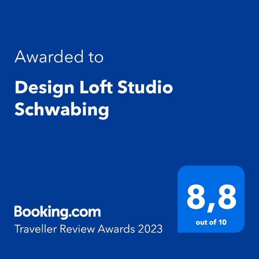 Design Loft Studio Schwabing Apartment Munich Luaran gambar